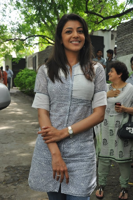 kajal agarwal at dhada pressmeet, kajal new actress pics